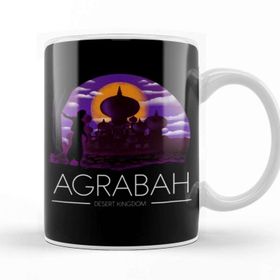 Baskı Dükkanı Desert Kingdom Beyaz Kupa Bardak