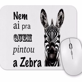 Baskı Dükkanı Deu Zebra Mouse Pad