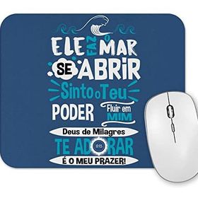 Baskı Dükkanı Deus De Milagres Mouse Pad