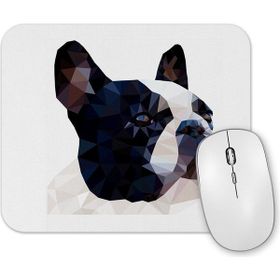 Baskı Dükkanı Diamond Bulldog Köpek Pug Mouse Pad