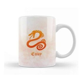 Baskı Dükkanı Diana Serpents Sin Of Envy Beyaz Kupa Bardak