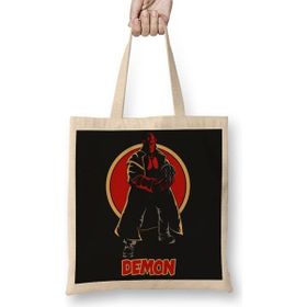 Baskı Dükkanı Dick Tracy Demon Bez Kadın Günlük Çanta
