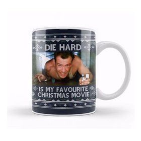 Baskı Dükkanı Die Hard Is My Favourite Christmas Movie Beyaz Kupa Bardak
