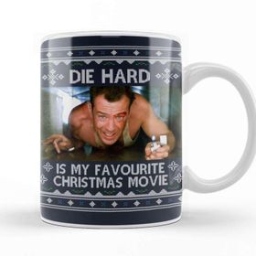 Baskı Dükkanı Die Hard Is My Favourite Christmas Movie Beyaz Kupa Bardak
