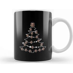 Baskı Dükkanı Die Hard John Mcclane Christmas Tree Baubles Beyaz Porselen Kupa Bardak