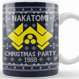 Baskı Dükkanı Die Hard Nakatomi Christmas Party Knit 1988 Kupa Bardak