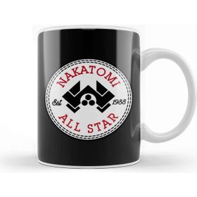 Baskı Dükkanı Die Hard Nakatomi Plaza All Star Converse Logo Kupa Bardak