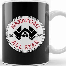 Baskı Dükkanı Die Hard Nakatomi Plaza All Star Converse Logo Kupa Bardak