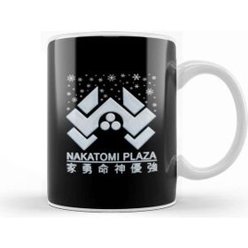 Baskı Dükkanı Die Hard Nakatomi Plaza Christmas Snow Logo Kupa Bardak