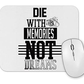 Baskı Dükkanı Die With Memories White Mouse Pad