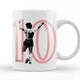 Baskı Dükkanı Diego Armando Maradon 10 Artwork Kupa Bardak