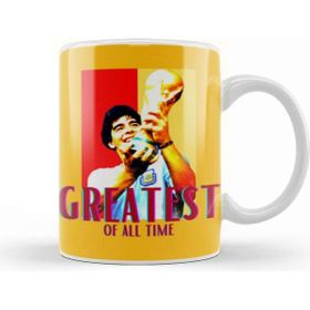 Baskı Dükkanı Diego Armando Maradona Artwork Kupa Bardak