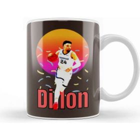 Baskı Dükkanı Dillon Brooks Dillon Brooks Vintage Art Legend Basketball Gift Kupa Bardak