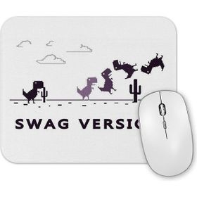 Baskı Dükkanı Dino Swag Version Mouse Pad