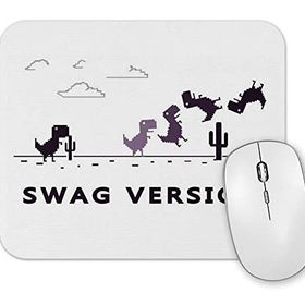 Baskı Dükkanı Dino Swag Version Mouse Pad