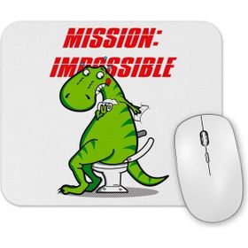 Baskı Dükkanı Dinosaur Dinazor Mission Impossible Mouse Pad