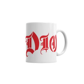 Baskı Dükkanı Dio Logo Rainbow Black Sabbath Iron Maiden Saxon Wasp Kupa