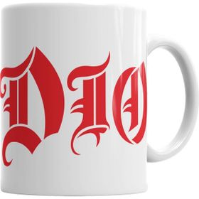 Baskı Dükkanı Dio Logo Rainbow Black Sabbath Iron Maiden Saxon Wasp Kupa