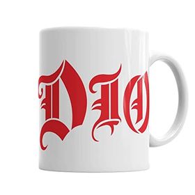 Baskı Dükkanı Dio Logo Rainbow Black Sabbath Iron Maiden Saxon Wasp Kupa