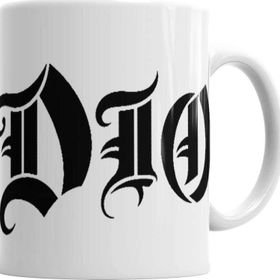 Baskı Dükkanı Dio Logo Rainbow Black Sabbath Iron Maiden Saxon Wasp Kupa
