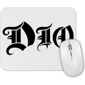 Baskı Dükkanı Dio Logo Rainbow Black Sabbath Iron Maiden Saxon Wasp Scorpions Accept Mouse Pad