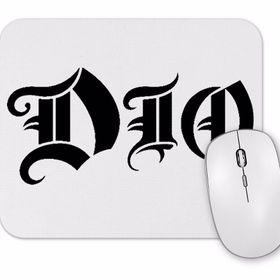 Baskı Dükkanı Dio Logo Rainbow Black Sabbath Iron Maiden Saxon Wasp Scorpions Accept Mouse Pad