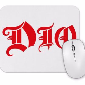 Baskı Dükkanı Dio Logo Rainbow Black Sabbath Iron Maiden Saxon Wasp Scorpions Accept Mouse Pad