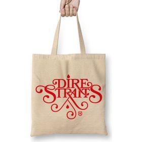 Baskı Dükkanı Dire Straits Queen Fleetwood Mac Eagles LED Zeppelin Eric Clapton Bez Çanta