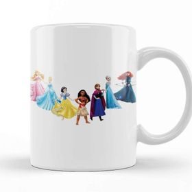 Baskı Dükkanı Disney Princesses Are Humans After All 01 Kupa Bardak