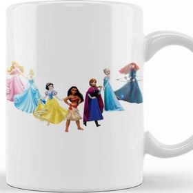 Baskı Dükkanı Disney Princesses Are Humans After All 01 Kupa Bardak