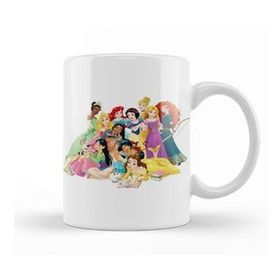Baskı Dükkanı Disney Princesses Are Humans After All 03 Kupa Bardak