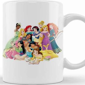 Baskı Dükkanı Disney Princesses Are Humans After All Kupa Bardak