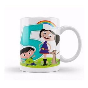 Baskı Dükkanı Display Show Da Luna 5 Beş Yaş Hediyesi Kupa Bardak