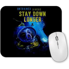 Baskı Dükkanı Diving Dalgıc Mouse Pad
