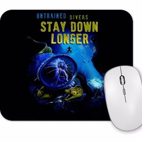 Baskı Dükkanı Diving Dalgıc Mouse Pad