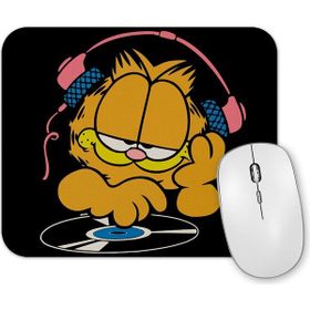 Baskı Dükkanı Dj Garfield Mouse Pad
