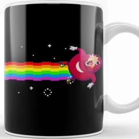 Baskı Dükkanı Do You Know De Way Nyan Cat Kupa