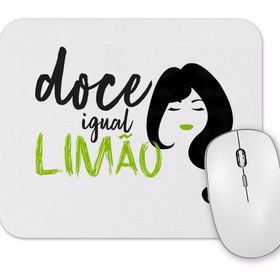 Baskı Dükkanı Doce Igual Limao Mouse Pad