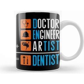 Baskı Dükkanı Doctor Engineer Artist Dentist 023 Kupa Bardak