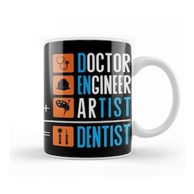Baskı Dükkanı Doctor Engineer Artist Dentist 023 Kupa Bardak