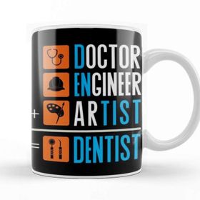 Baskı Dükkanı Doctor Engineer Artist Dentist 023 Kupa Bardak