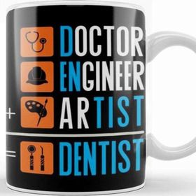 Baskı Dükkanı Doctor Engineer Artist Dentist 023 Kupa Bardak