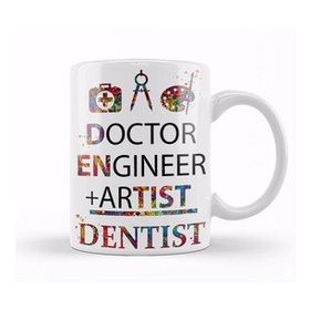 Baskı Dükkanı Doctor Engineer Artist Dentist 024 Kupa Bardak