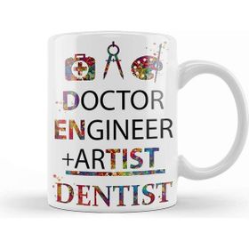 Baskı Dükkanı Doctor Engineer Artist Dentist 024 Kupa Bardak