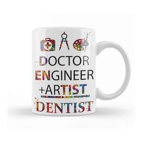Baskı Dükkanı Doctor Engineer Artist Dentist 024 Kupa Bardak