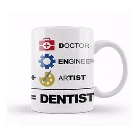Baskı Dükkanı Doctor Engineer Artist Dentist 025 Kupa Bardak