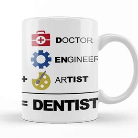 Baskı Dükkanı Doctor Engineer Artist Dentist 025 Kupa Bardak