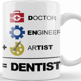 Baskı Dükkanı Doctor Engineer Artist Dentist 025 Kupa Bardak