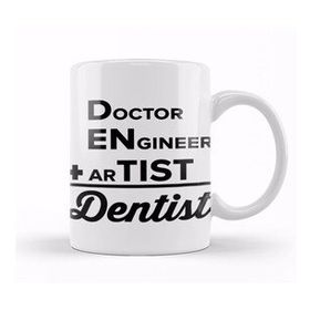 Baskı Dükkanı Doctor Engineer Artist Dentist 027 Kupa Bardak