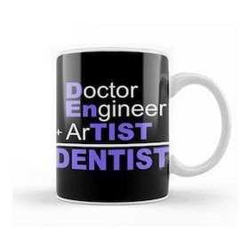 Baskı Dükkanı Doctor Engineer Artist Dentist 028 Kupa Bardak